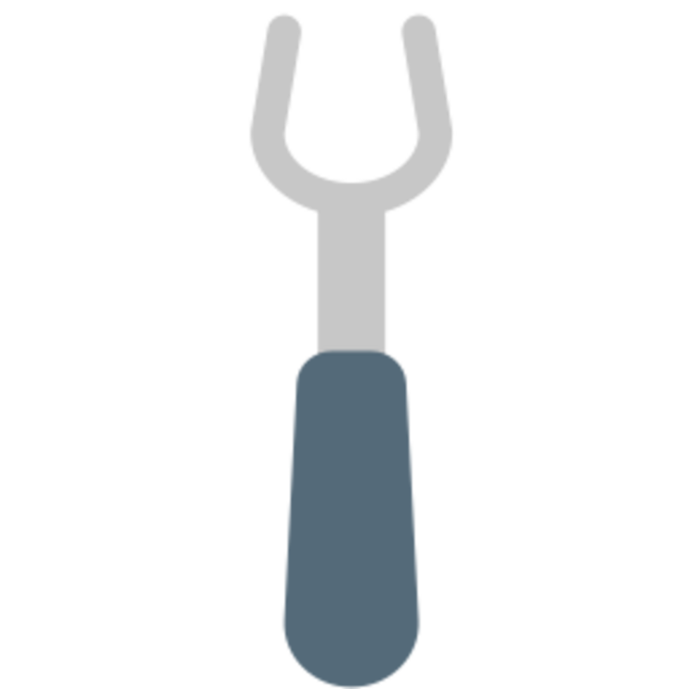 Pitch fork illustration design png
