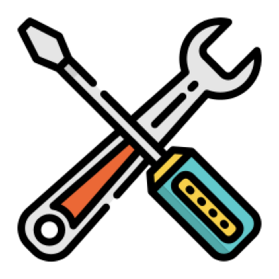 bolt driver illustration design png