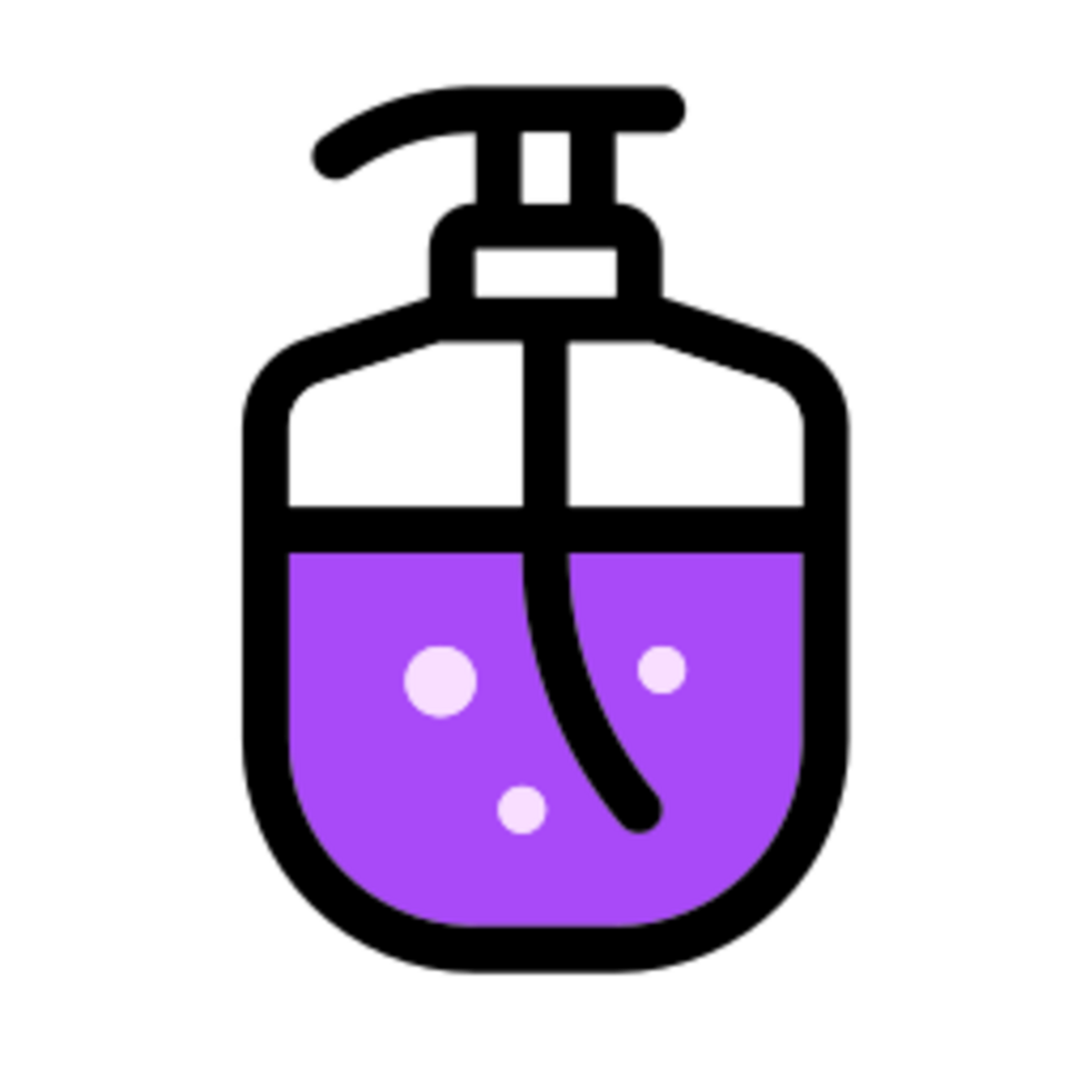 Liquid soap illustration design png