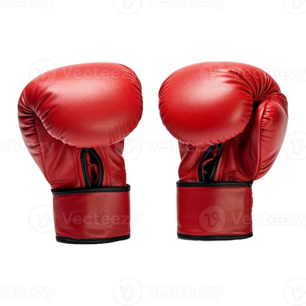 AI generated Boxing Gloves on Transparent background - Ai Generated png