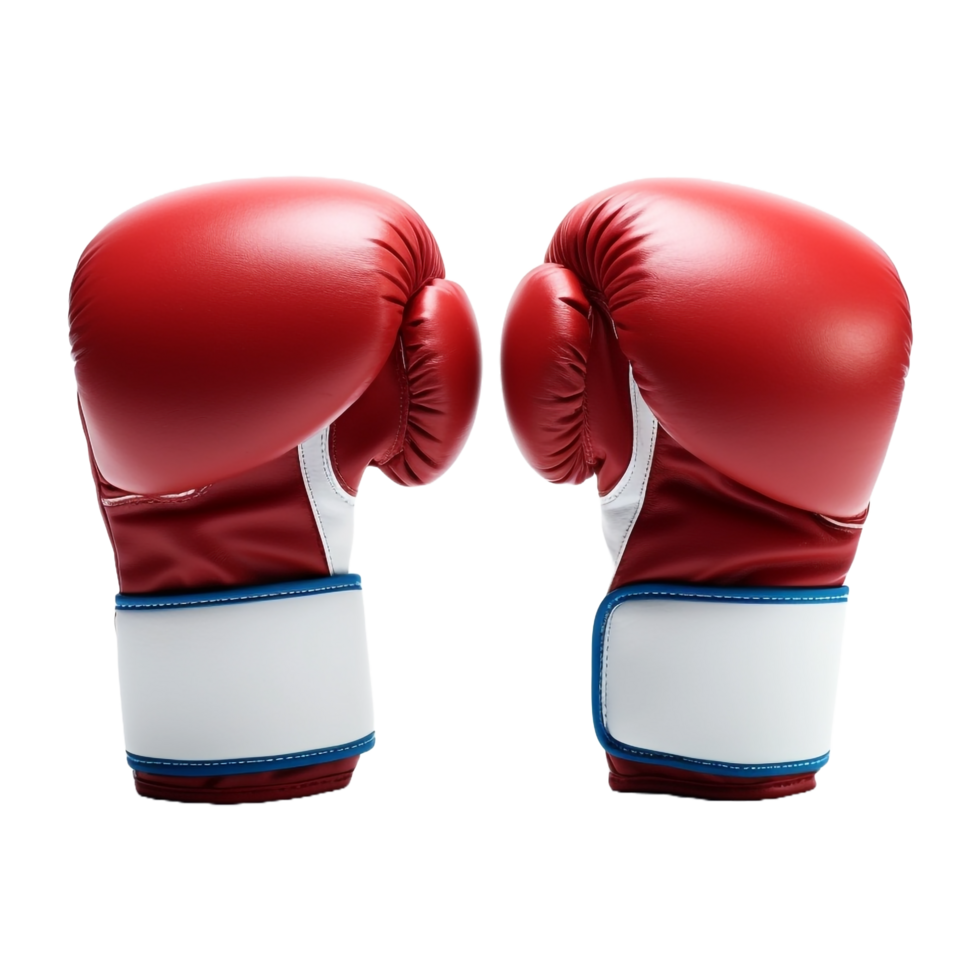 AI generated Boxing Gloves on Transparent background - Ai Generated png