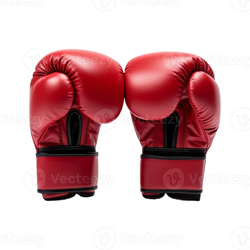 AI generated Boxing Gloves on Transparent background - Ai Generated png