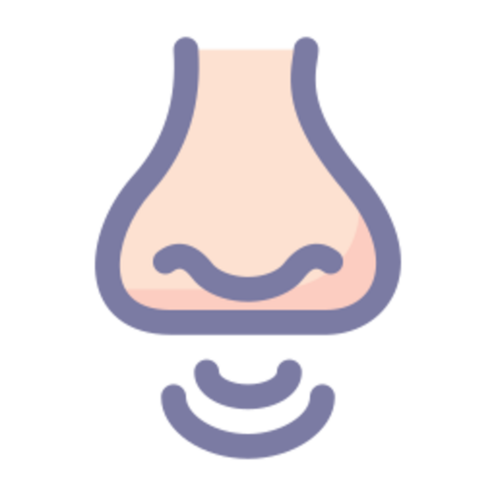 Smell illustration design png