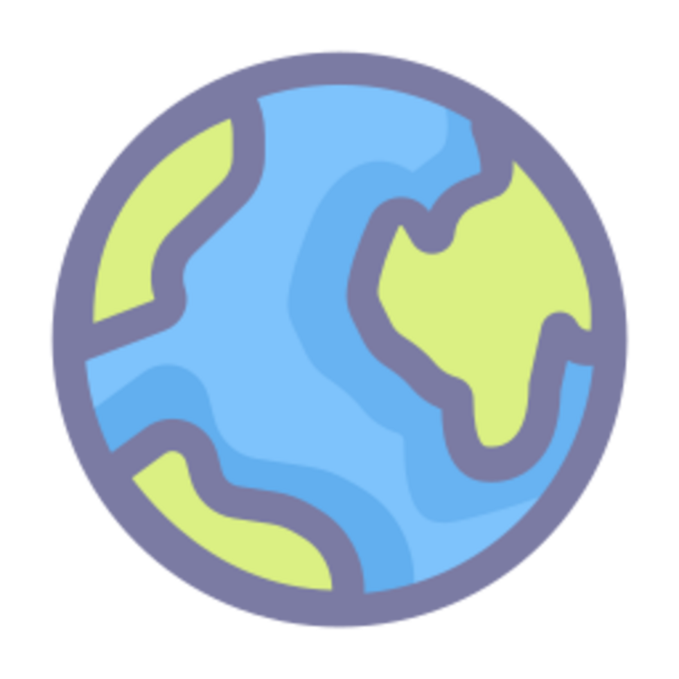 Earth illustration design png