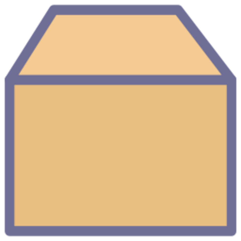Box parcel icon design png