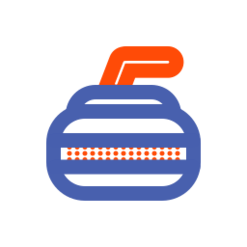 Curling icon design png