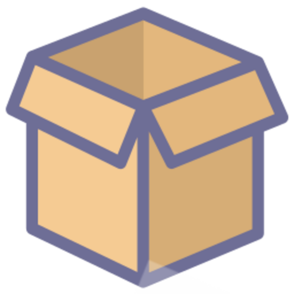 Box illustration design png
