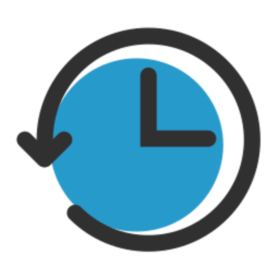 Time illustration design png