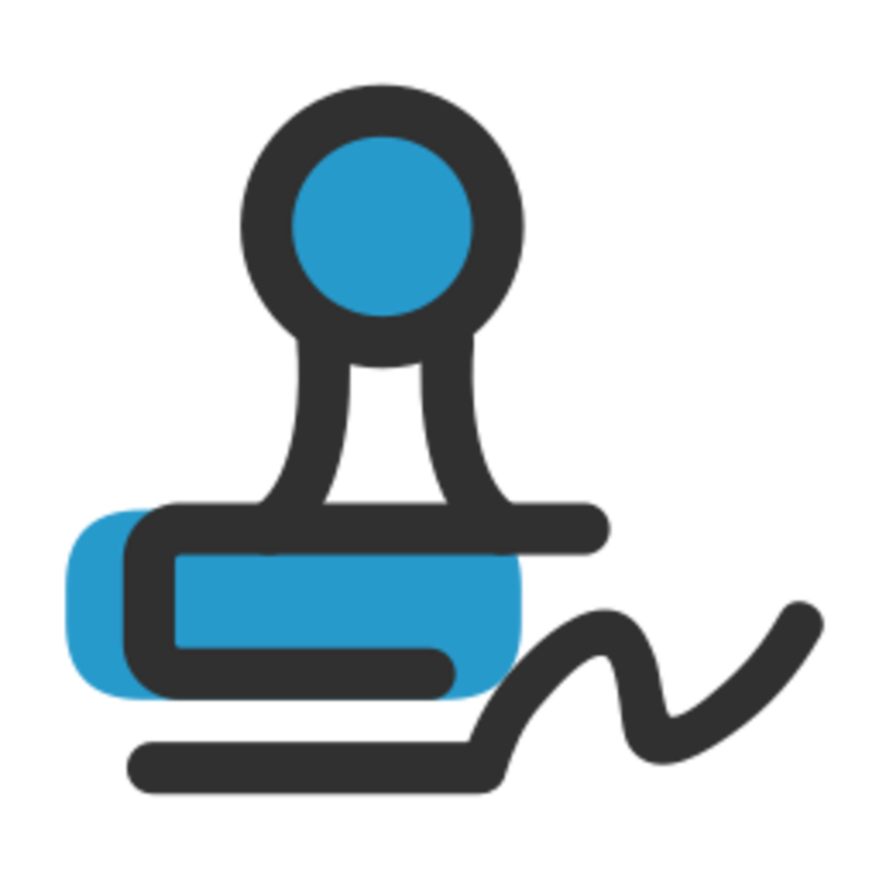 Signature illustration design png