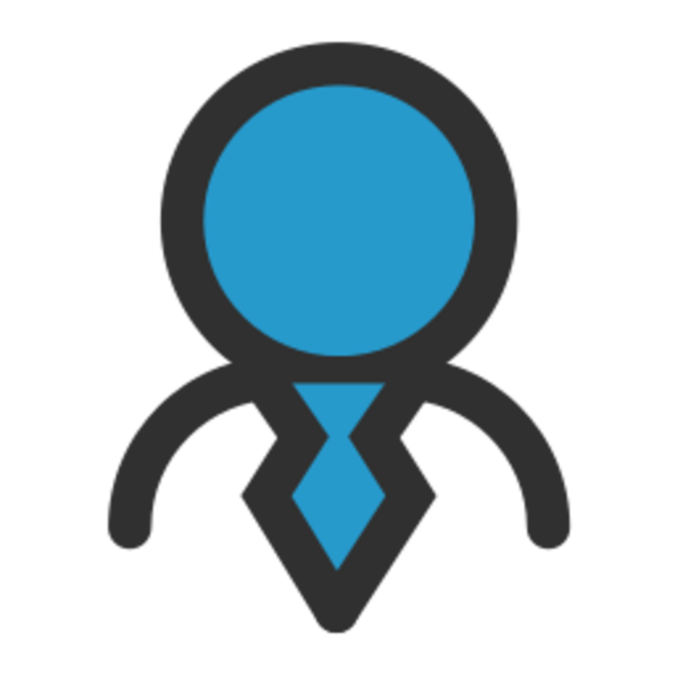 Person manager illustration design png