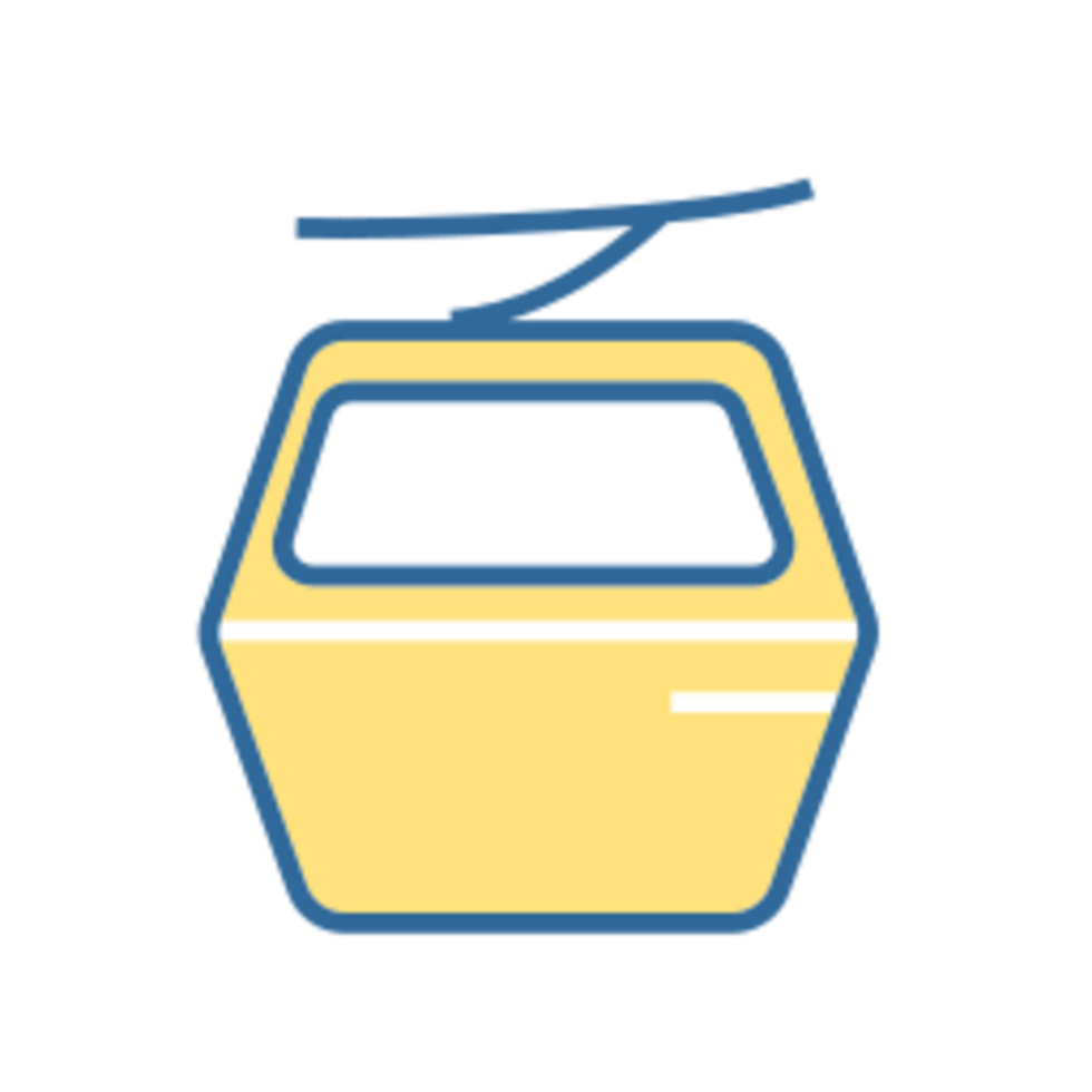 cable car illustration design png