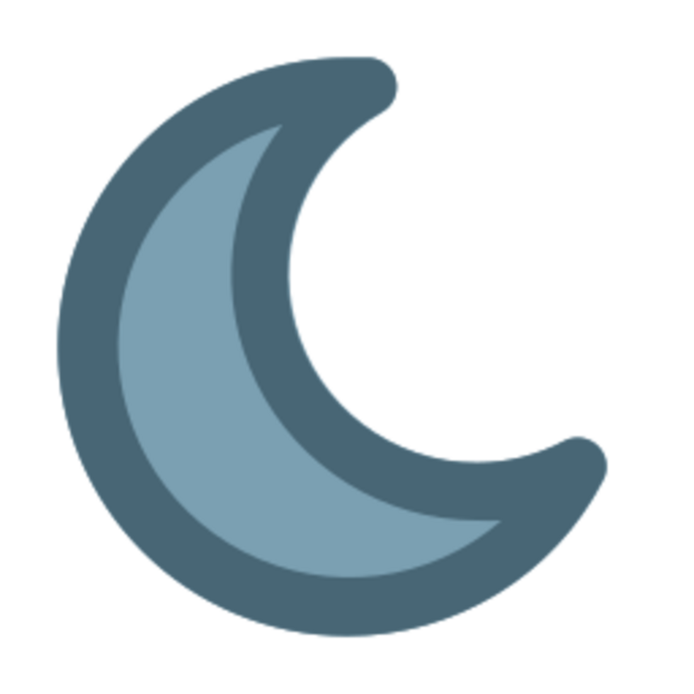 crescent illustration design png