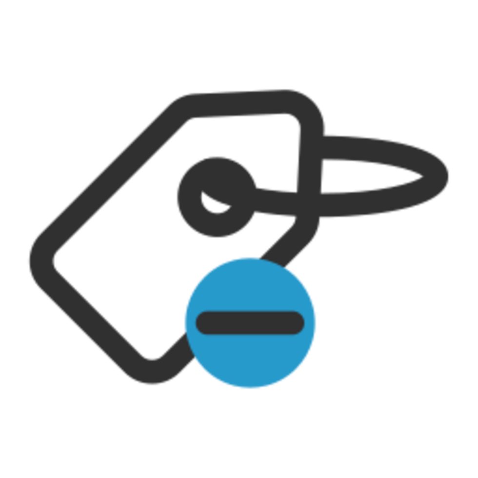 Label illustration design png