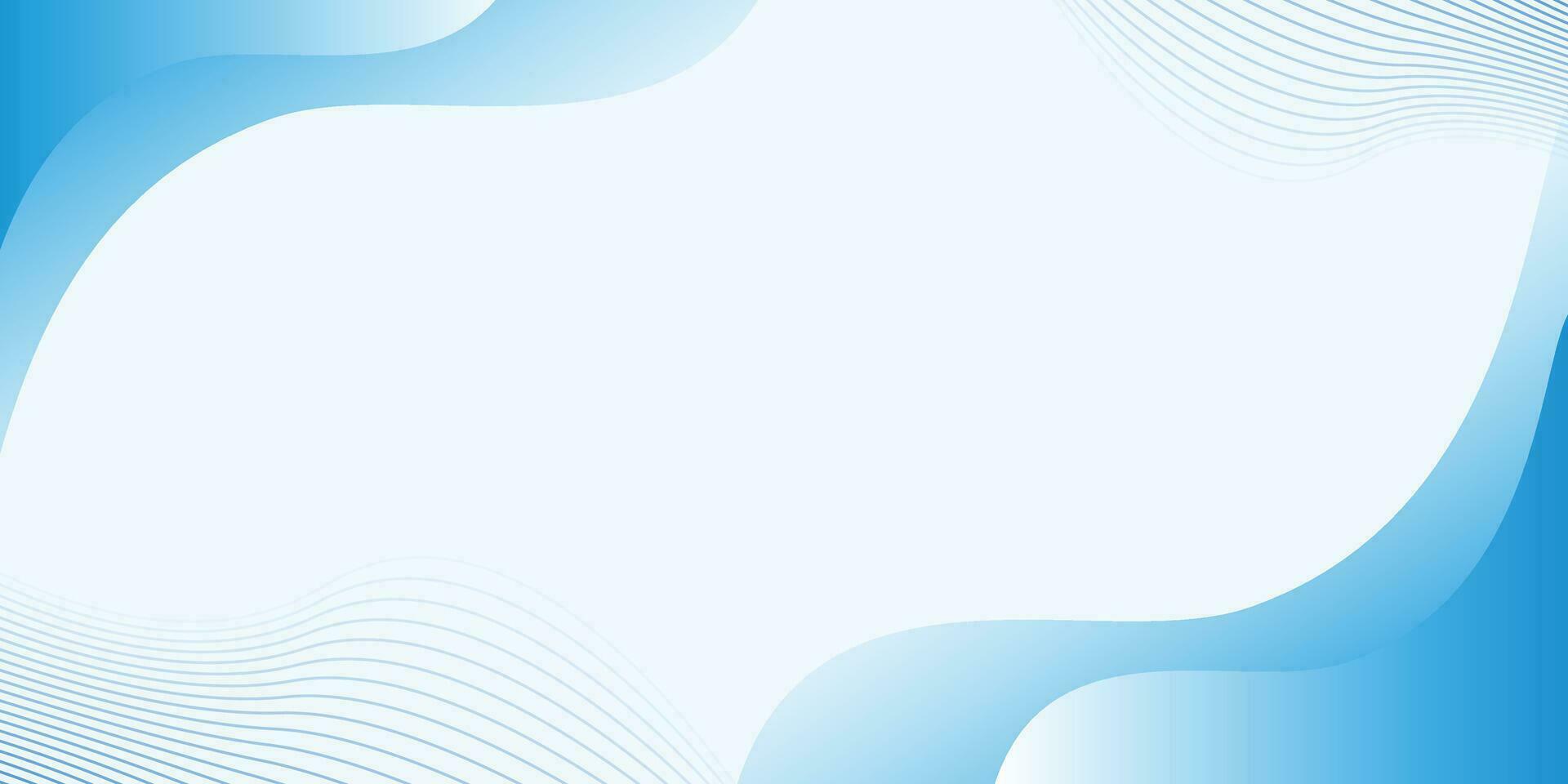 blue curve background vector