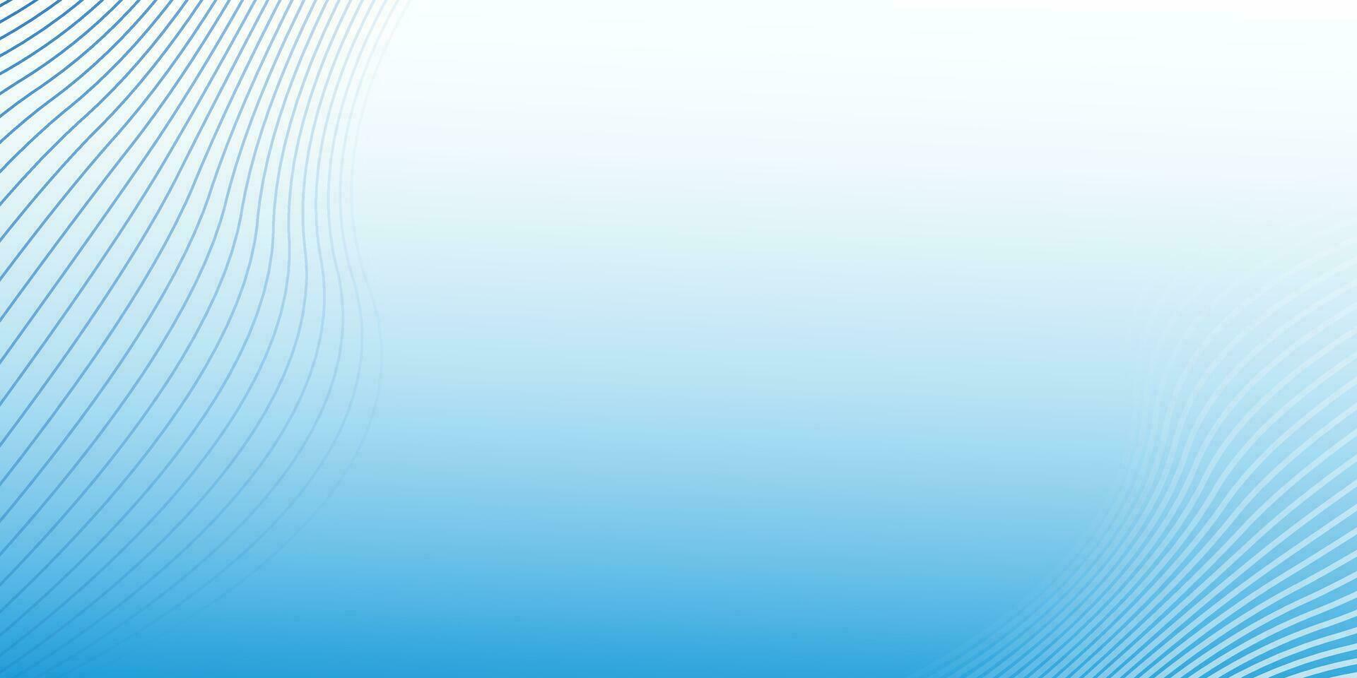 Blue line vector background curve paper layer with white space for text and message background design