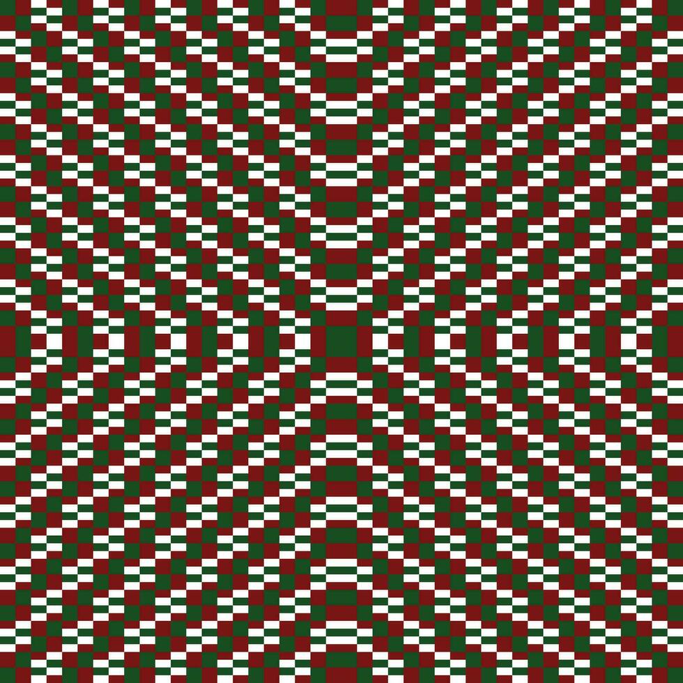 red and green geometric abstract background vector