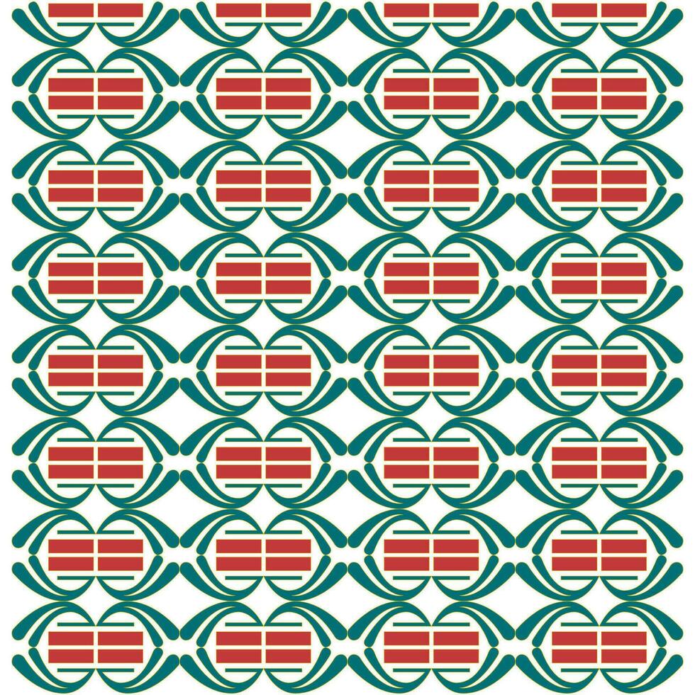 Abstract background with repeating patterns and unique colors vector