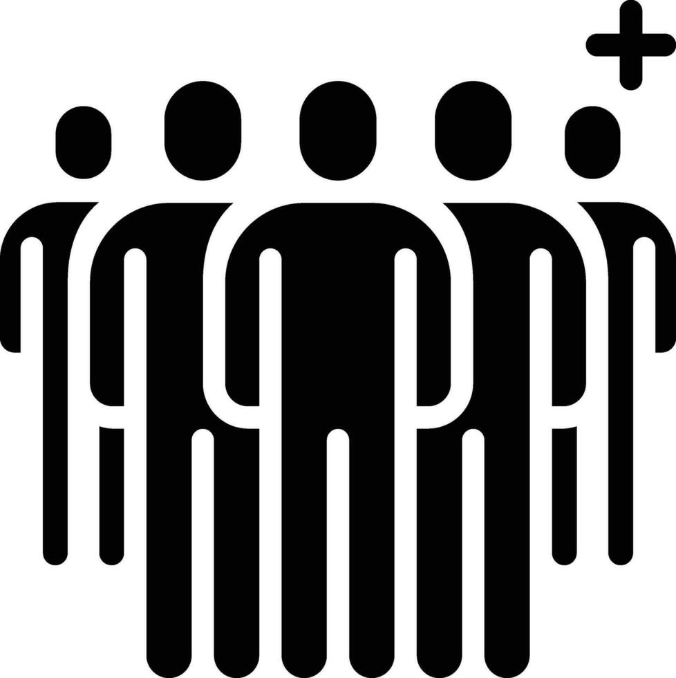 personas equipo grupo icono , líder , persona trabajo grupo vector ilustración