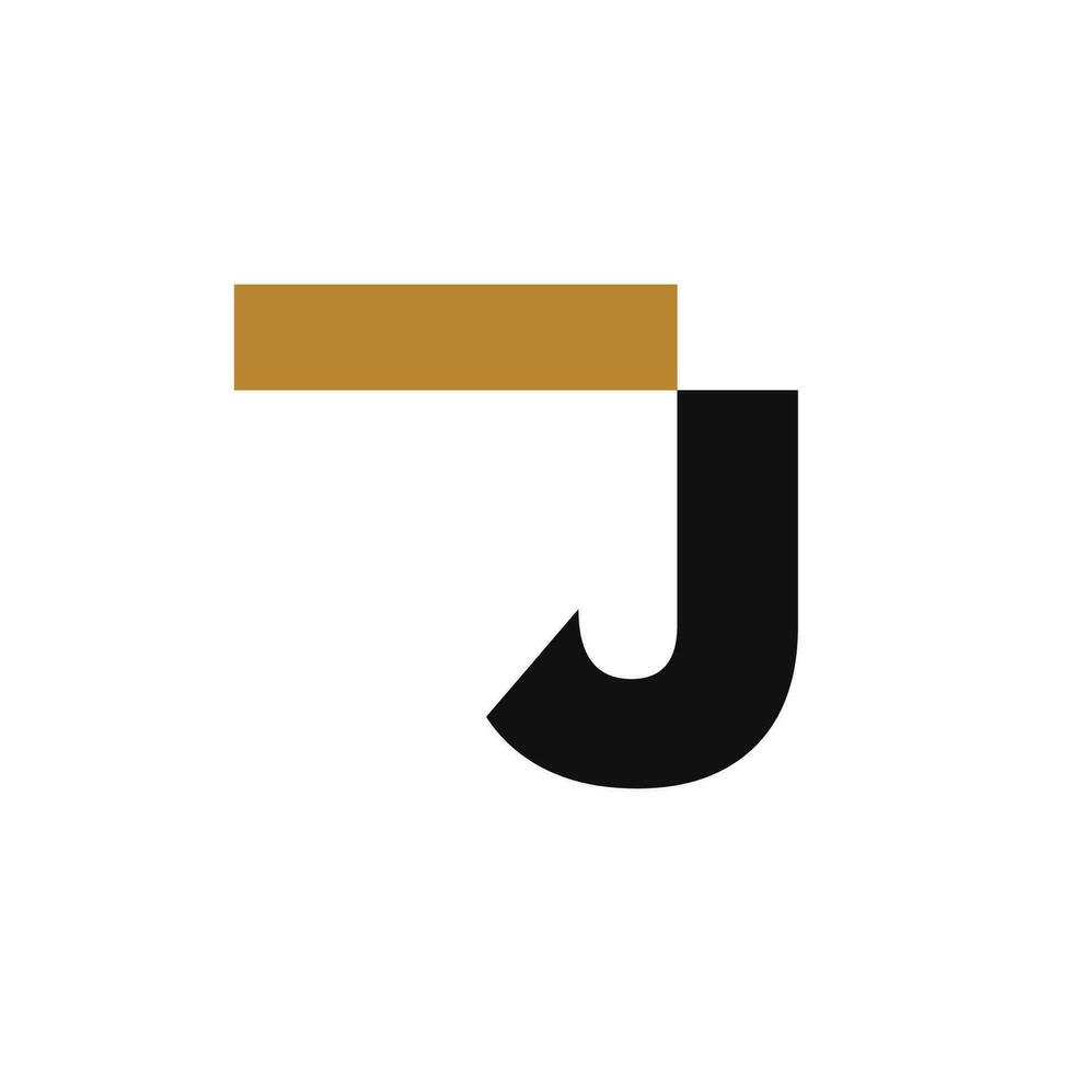 Modern J Logo Design. Abstract Initial Letter J Logo Template vector