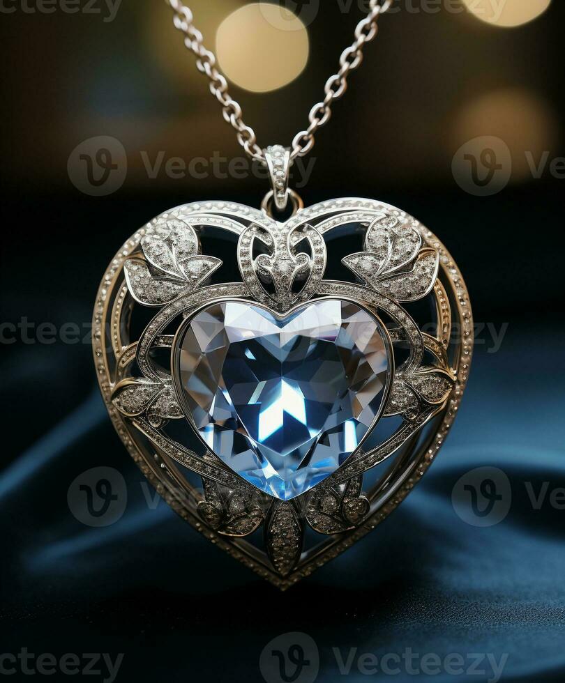 AI generated Dazzling Choices in Gold and Diamond Jewellery - AI Generated photo