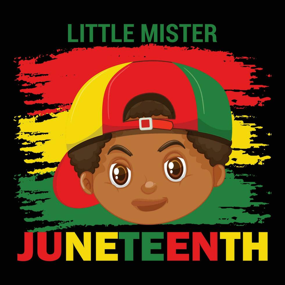 Juneteenth t-shirt design vector
