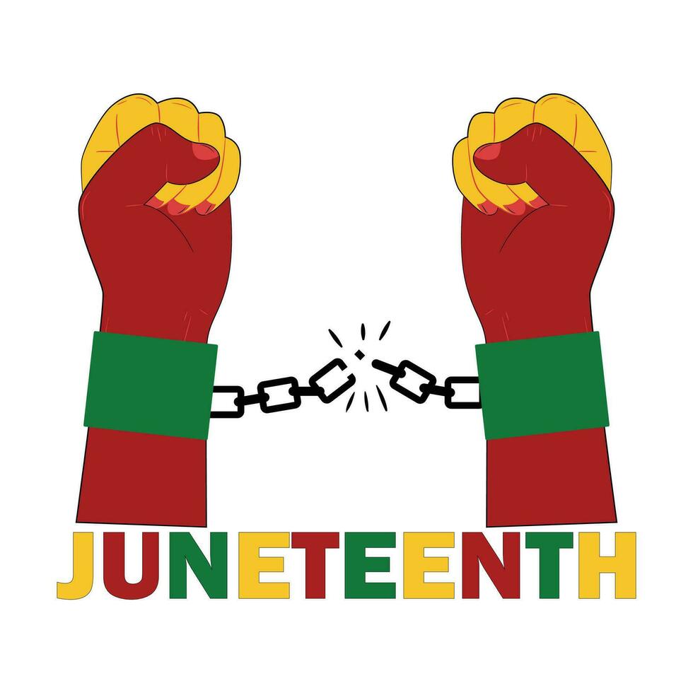 Juneteenth t-shirt design vector