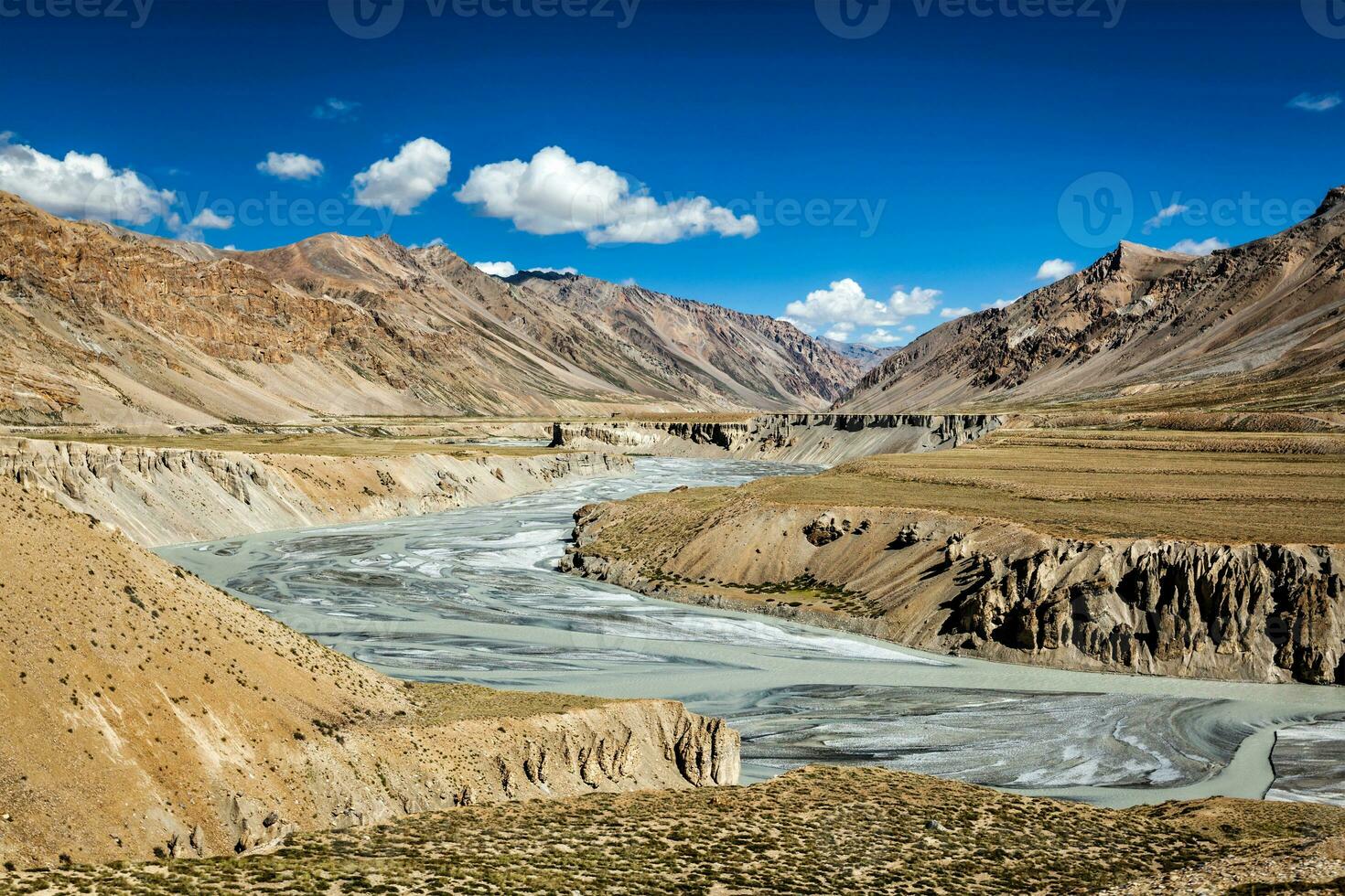Himalayan landscape in Himalayas photo