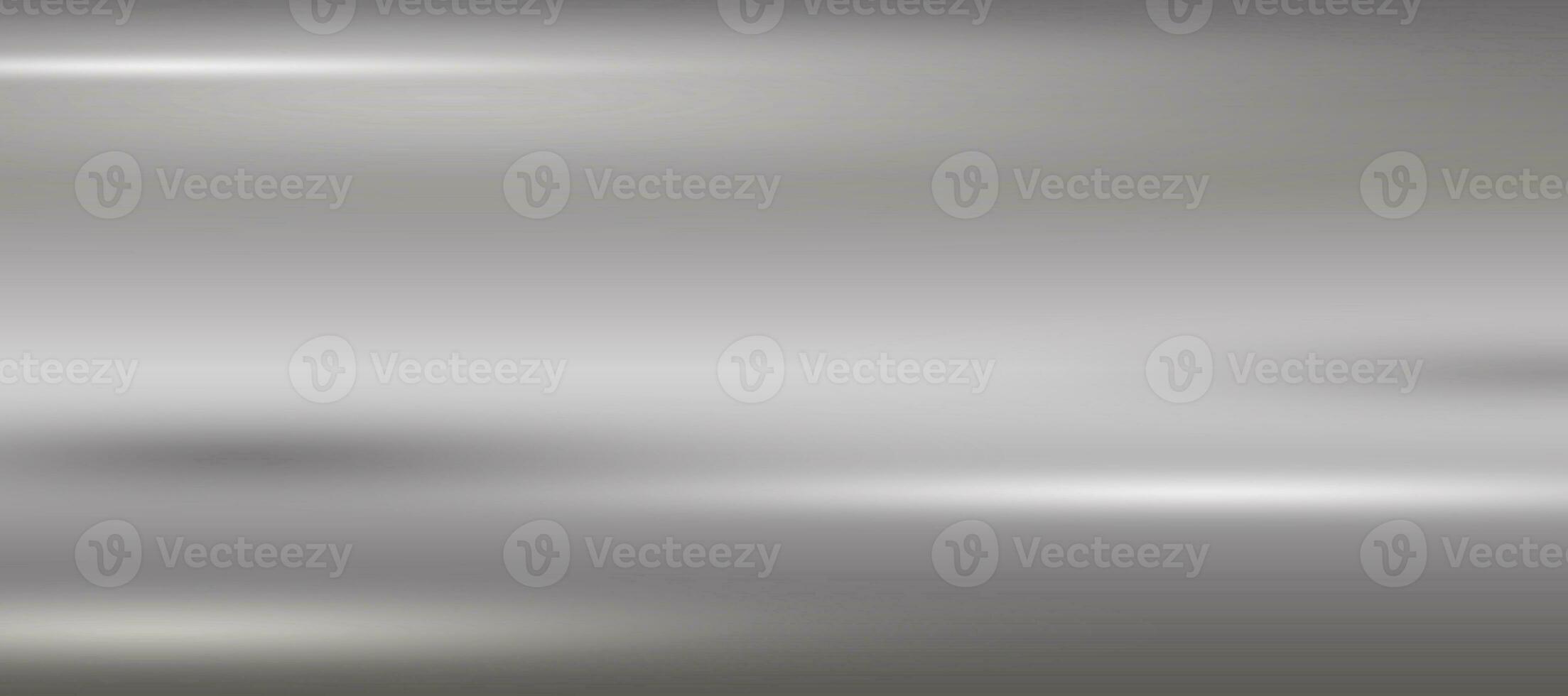 panorámico antecedentes plata acero metal textura - vector ilustración foto