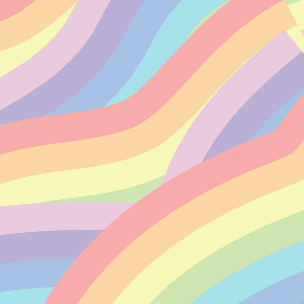 Vector Rainbow Love Pride Abstract Background