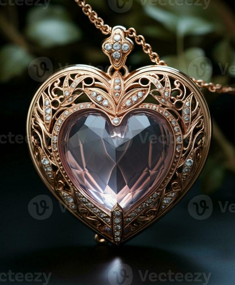 AI generated Dazzling Choices in Gold and Diamond Jewellery - AI Generated photo