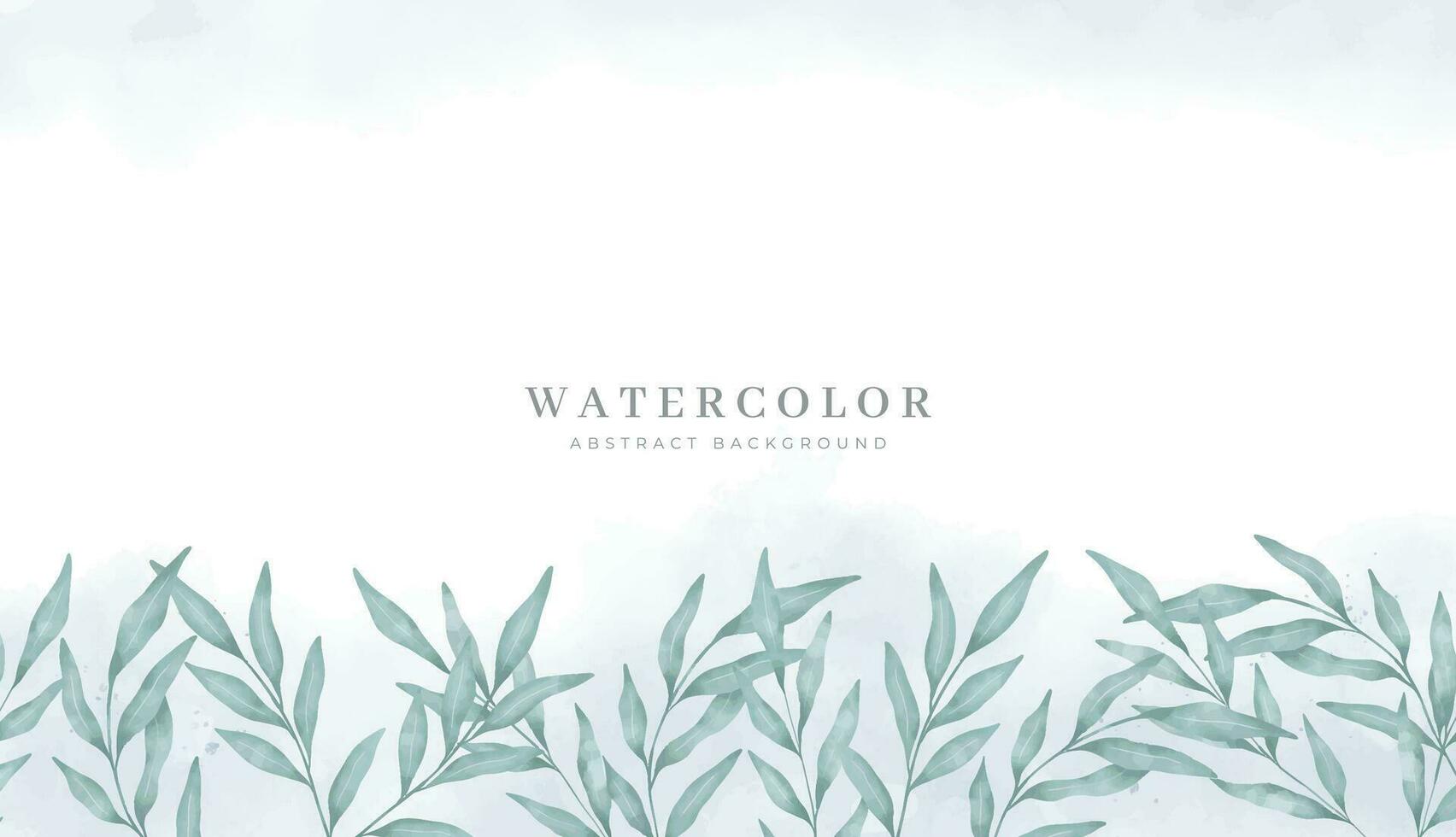 Abstract horizontal watercolor background. Neutral light colored empty space background illustration vector