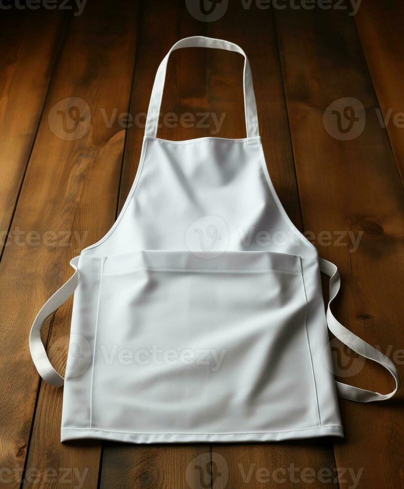 AI generated AI Generated Stylish Adjustable Cooking aprons for men and women photo