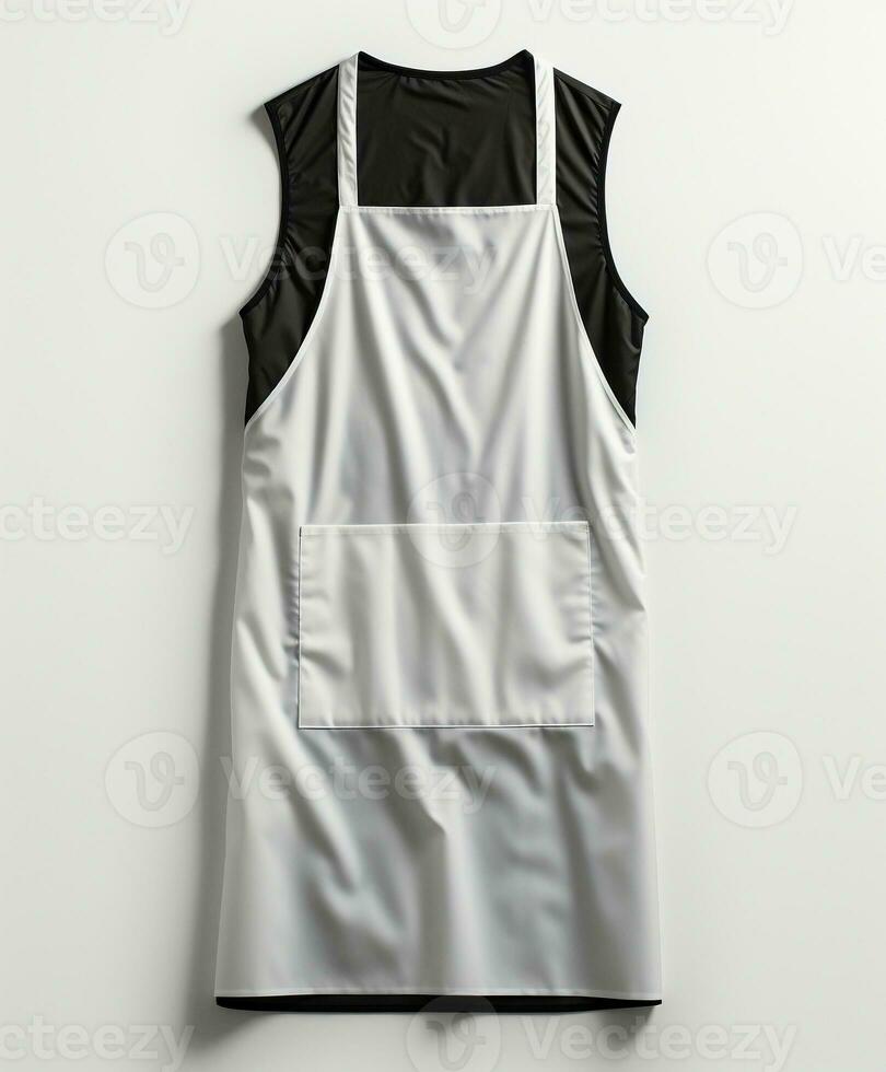 AI generated AI Generated Stylish Adjustable Cooking aprons for men and women photo