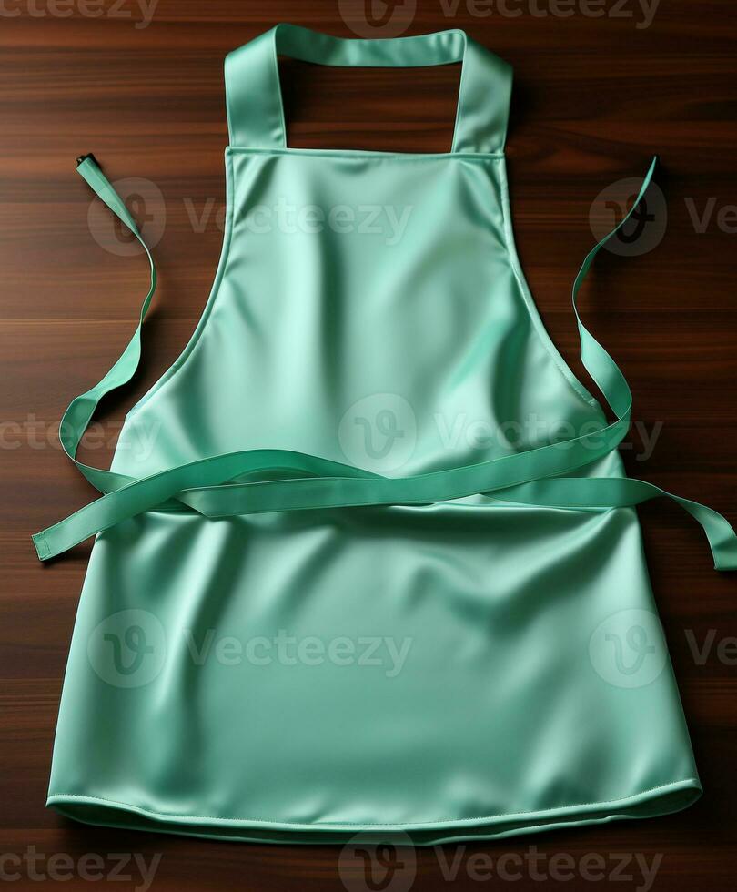 AI generated AI Generated Stylish Adjustable Cooking aprons for men and women photo