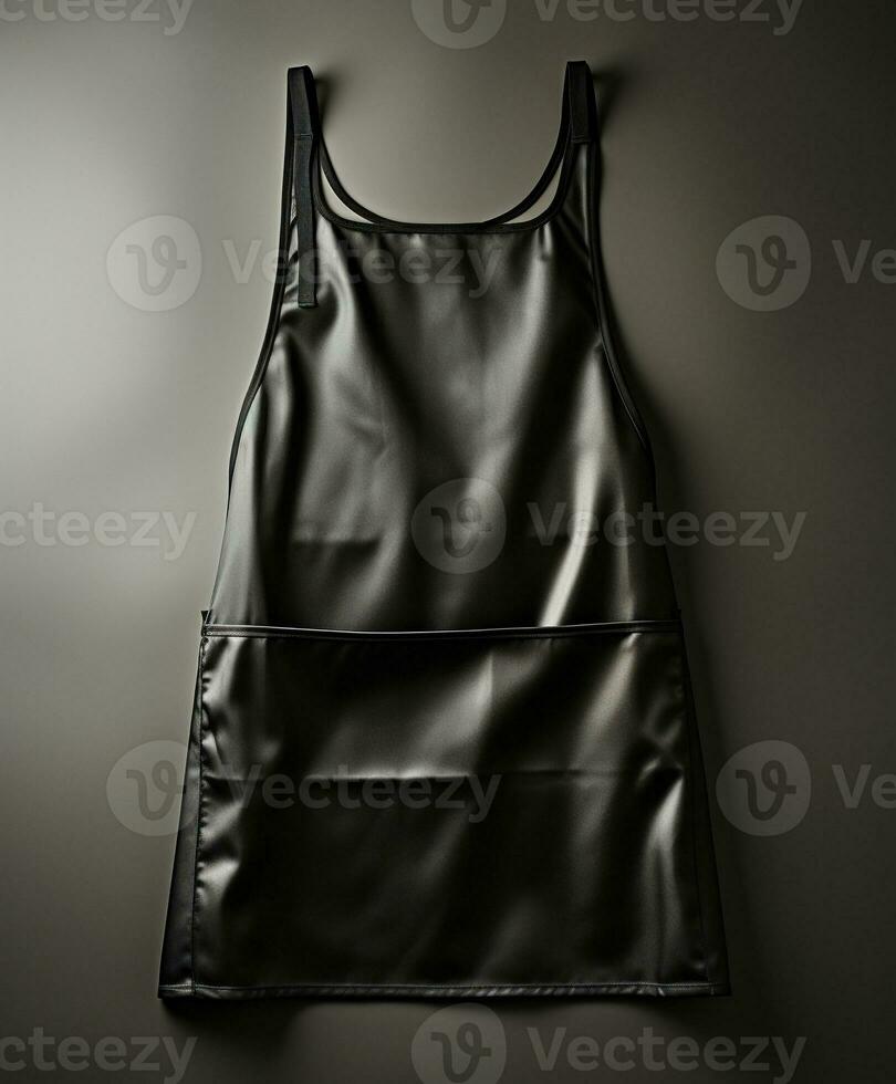 AI generated AI Generated Stylish Adjustable Cooking aprons for men and women photo