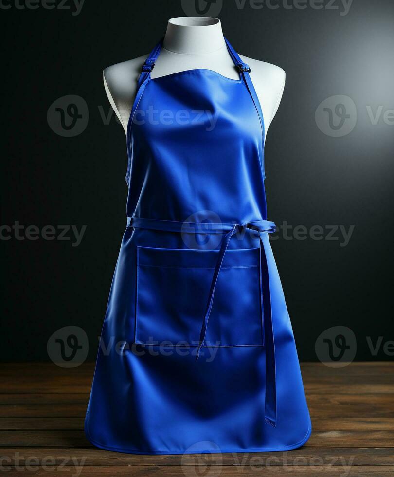 AI generated AI Generated Stylish Adjustable Cooking aprons for men and women photo