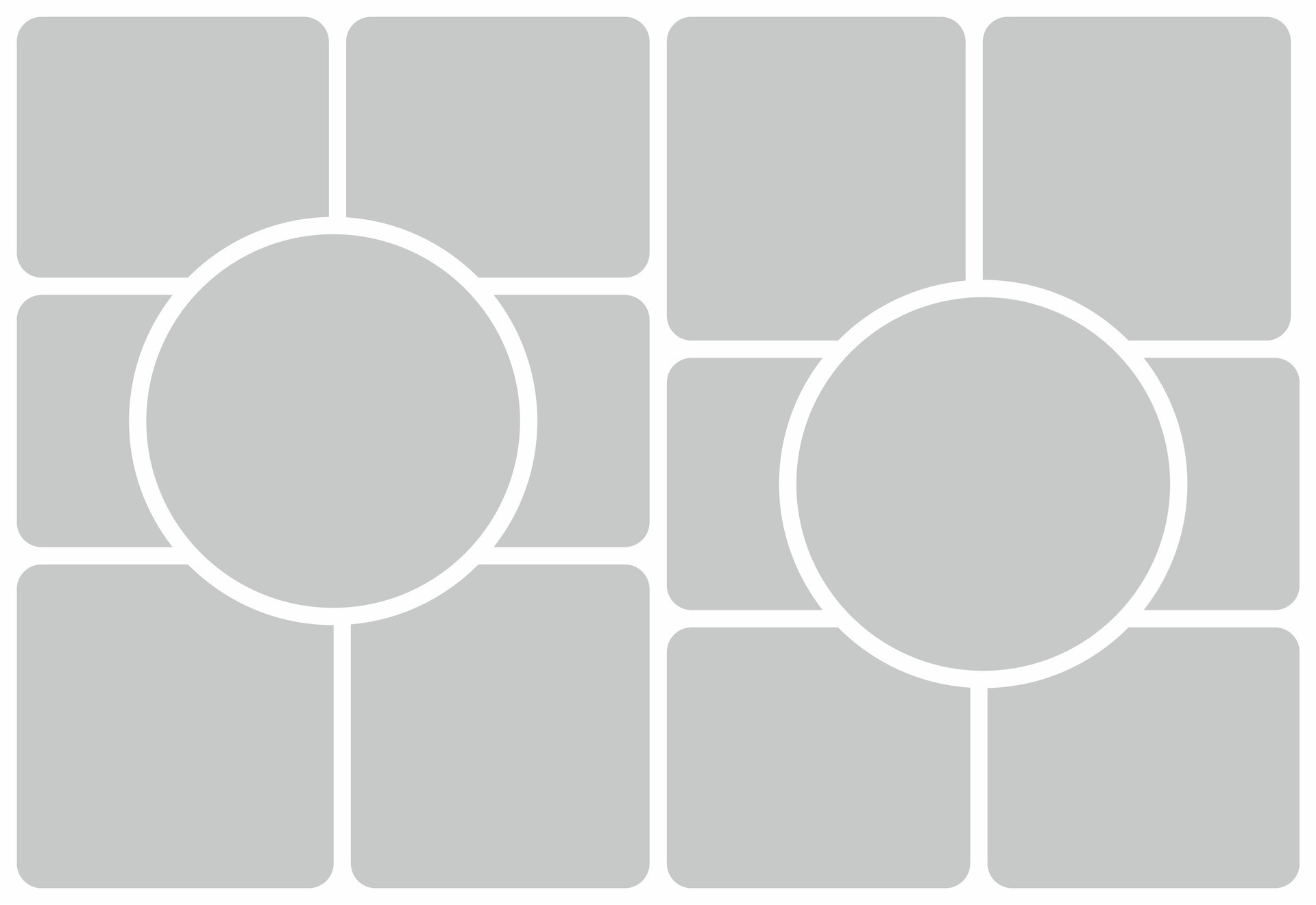 Pictures or photos frame collage 34966943 Vector Art at Vecteezy