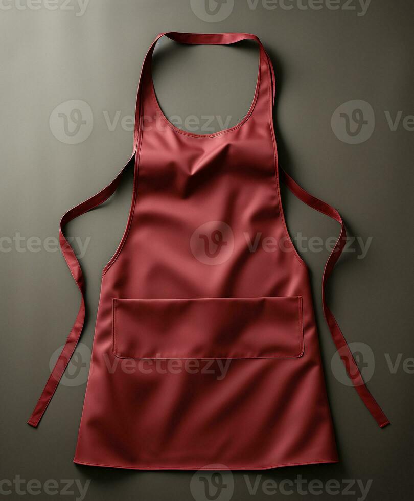 AI generated AI Generated Stylish Adjustable Cooking aprons for men and women photo