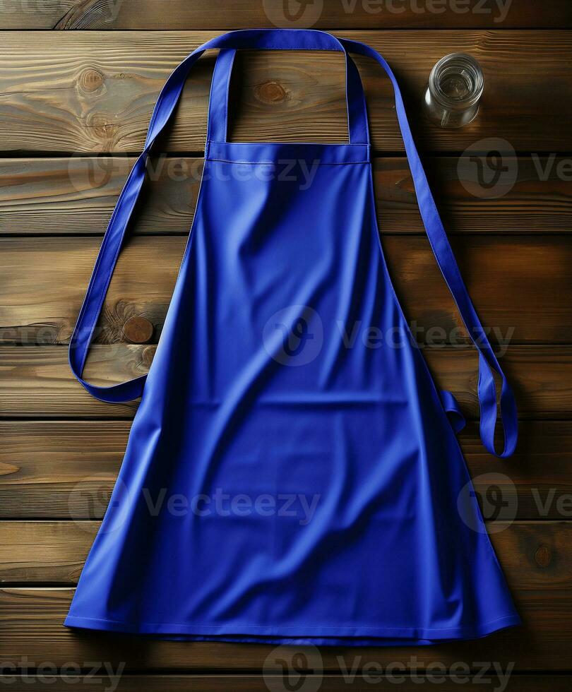 AI generated AI Generated Stylish Adjustable Cooking aprons for men and women photo