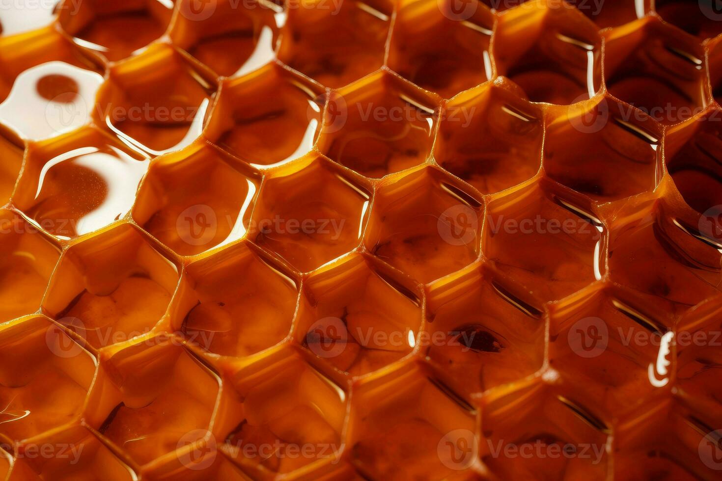 Hexagonal Honey comb. Generate Ai photo