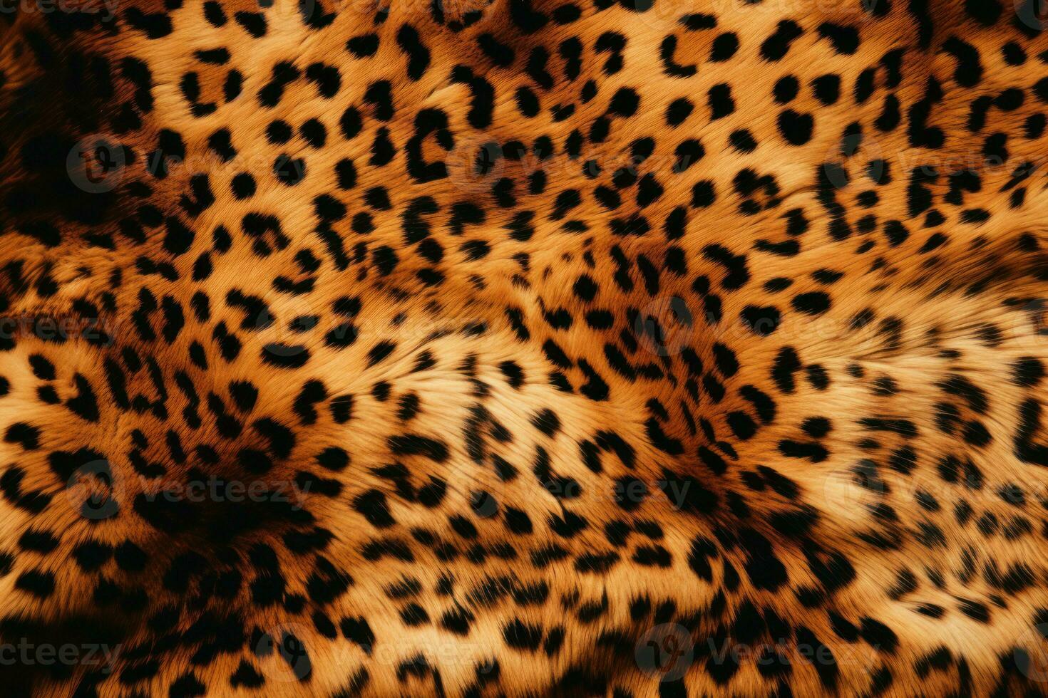 Soft Leopard fur banner texture. Generate Ai photo