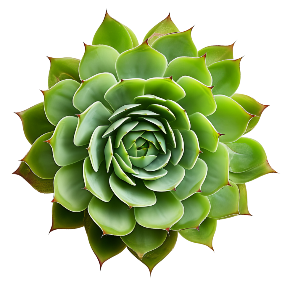 ai généré succulent plante agrafe art png