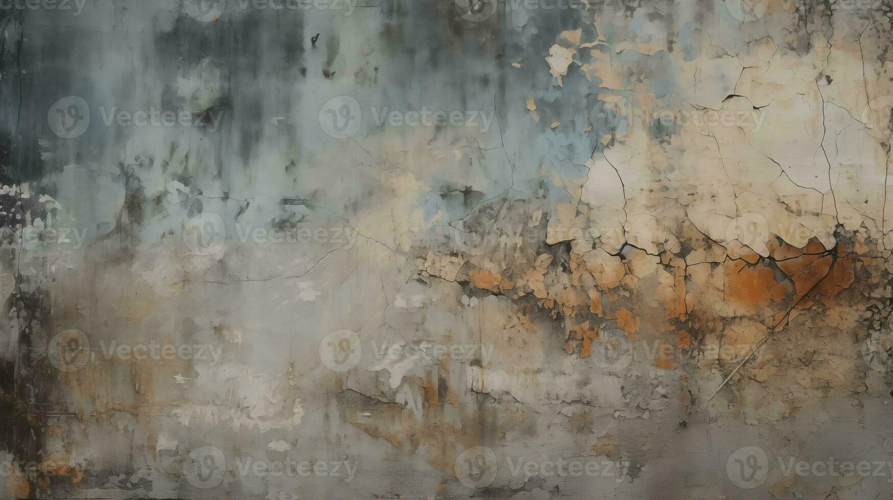 AI generated old dirty scratch, stain and concrete texture photo