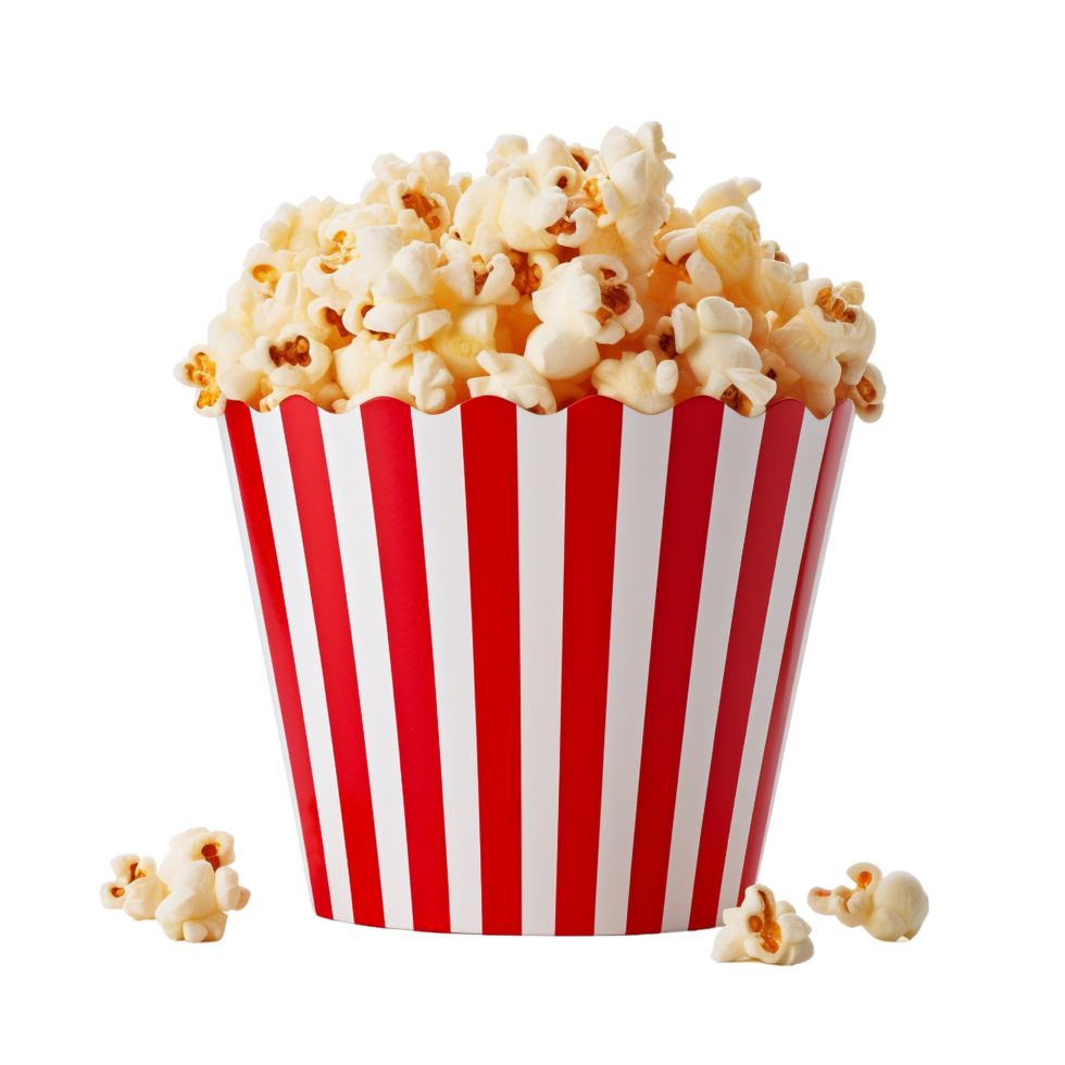 ai genererad popcorn badkar klämma konst png