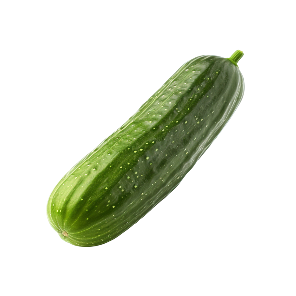 AI generated Cucumber clip art png