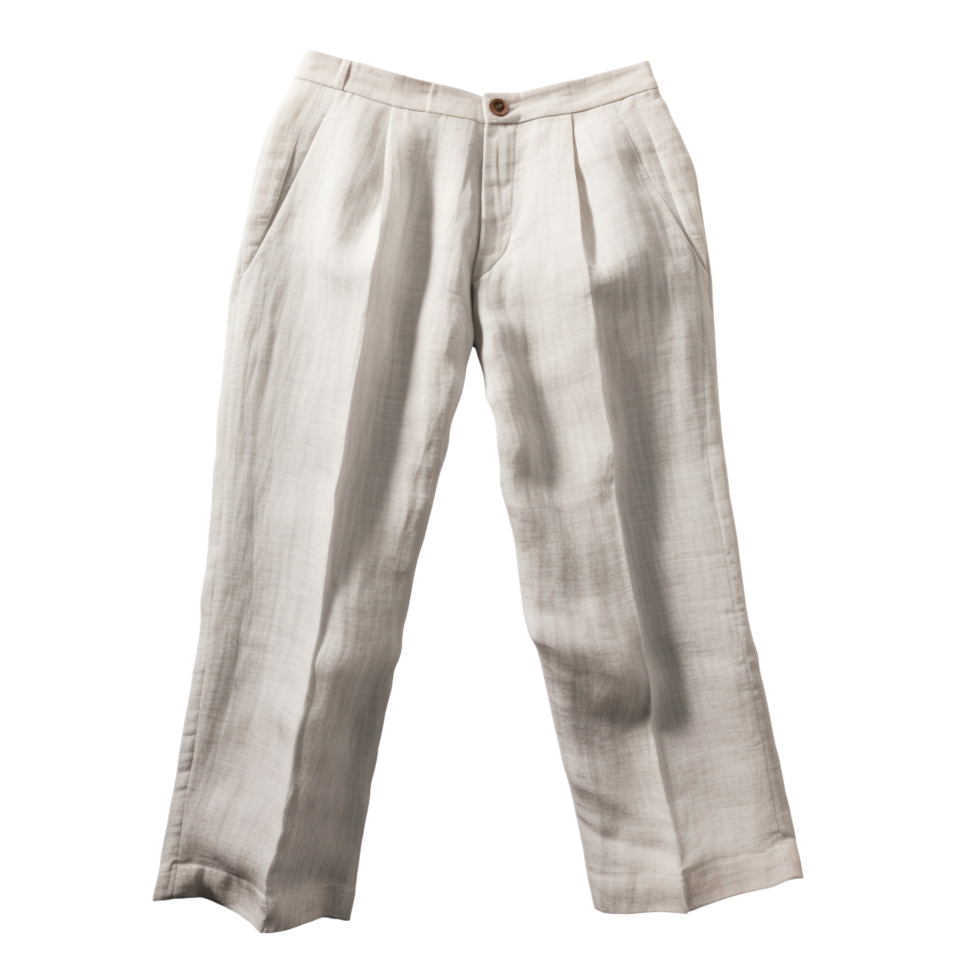 AI generated Linen pants clip art 34968610 PNG