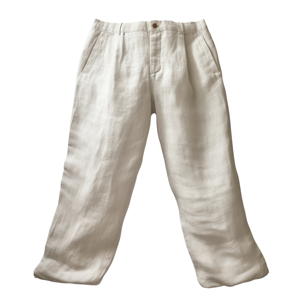 AI generated Linen pants clip art 34968614 PNG