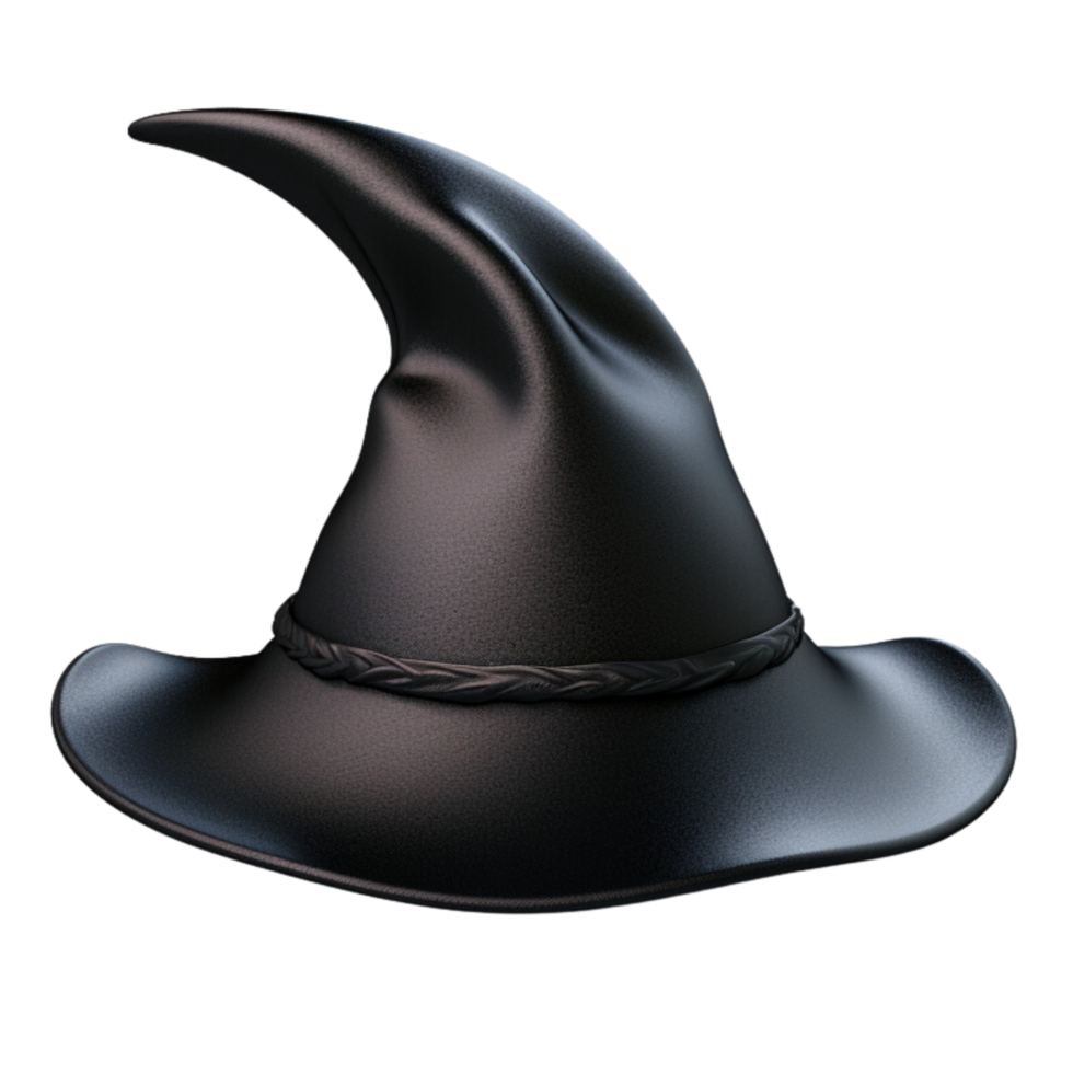 AI generated Witch hat clip art png