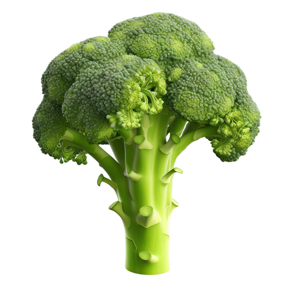 AI generated Broccoli clip art png
