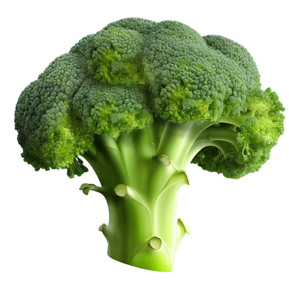 AI generated Broccoli clip art png
